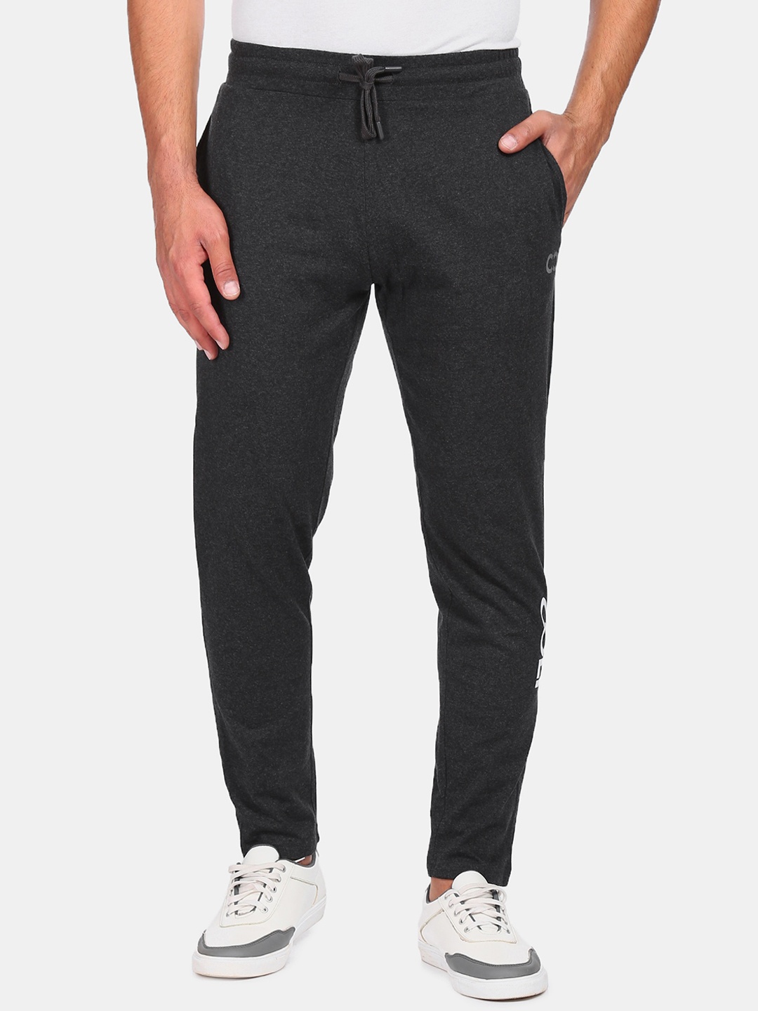 

Colt Men Grey Solid Knitted Track Pants