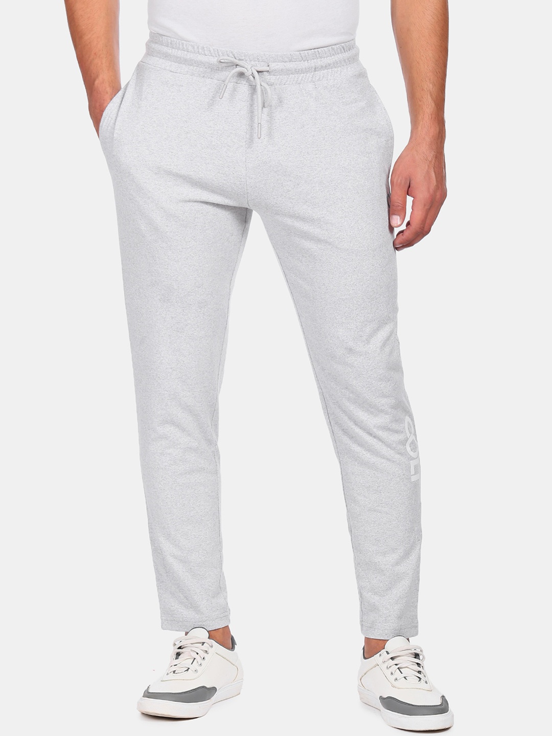 

Colt Men Grey Solid Track Pants