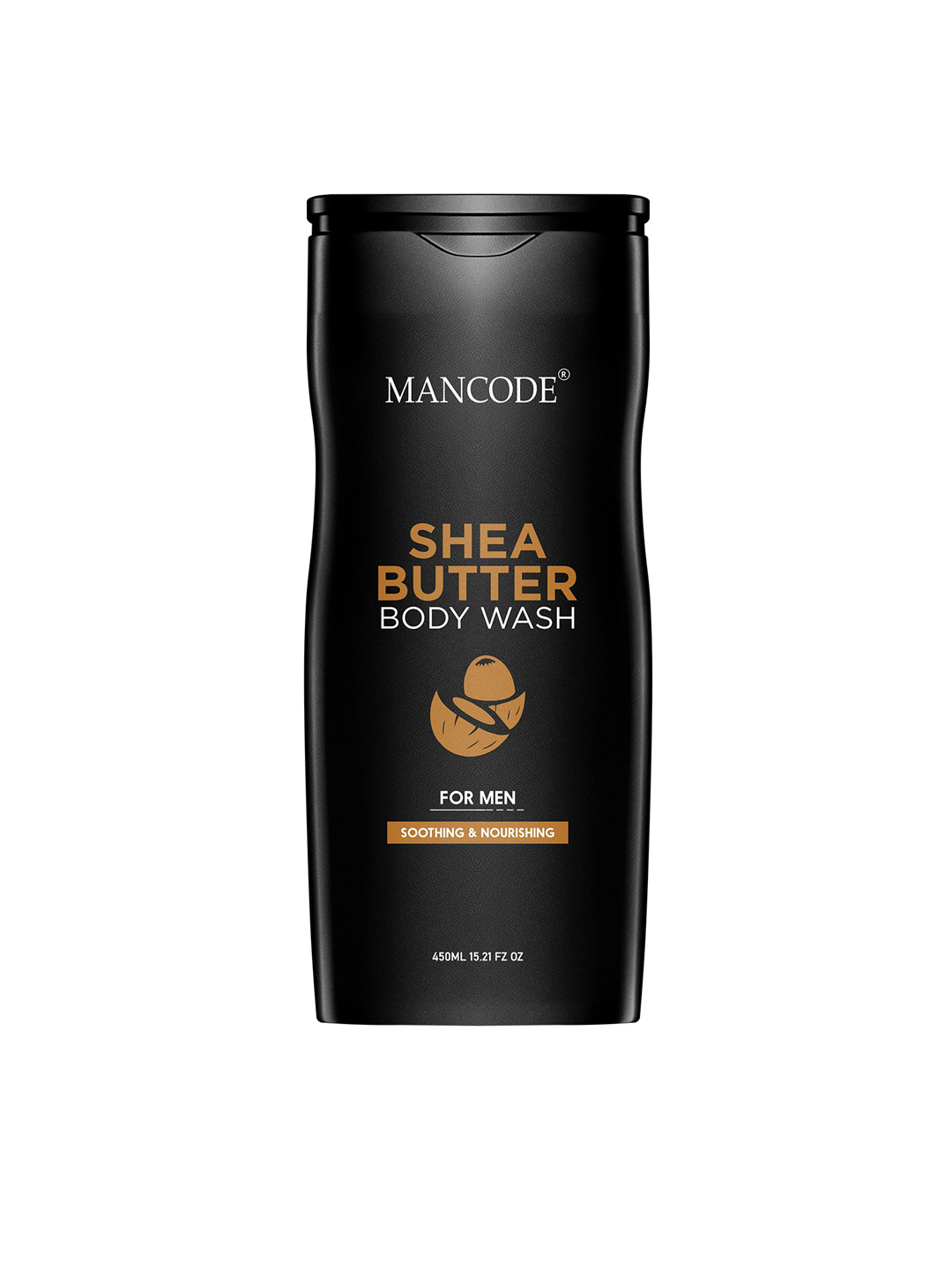 

MANCODE Shea Butter Body Wash 450 ml, Black