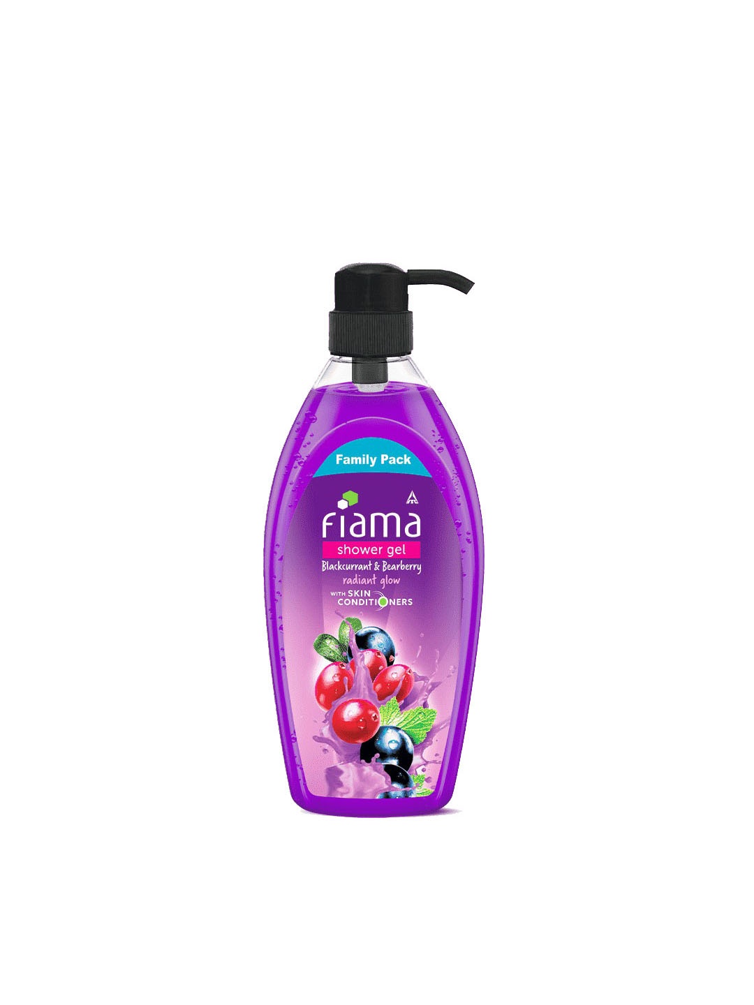

Fiama Blackcurrant & Bearberry Shower Gel for Radiant Glow - 900 ml, Purple