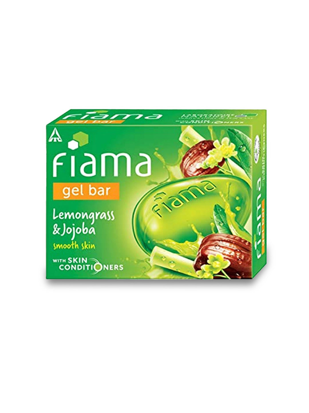

Fiama Lemongrass & Jojoba Gel Bar for Smooth Skin - 125 g, Green