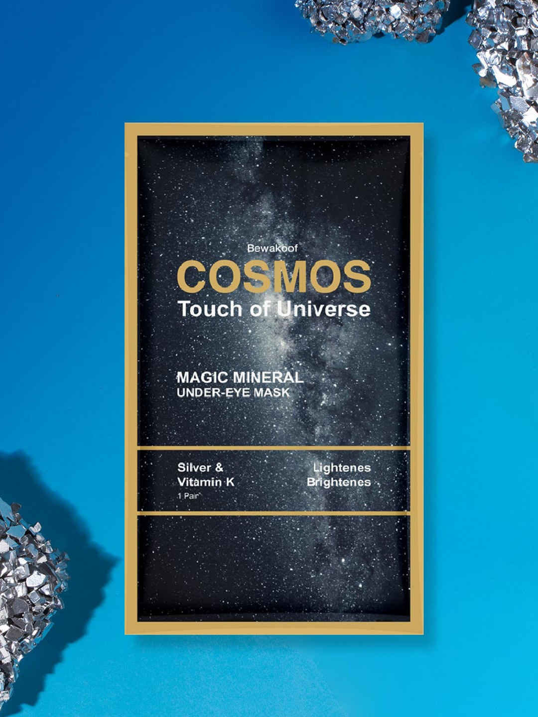 

BEWAKOOF COSMOS White Under Eye Mask - Silver & Vitamin-K