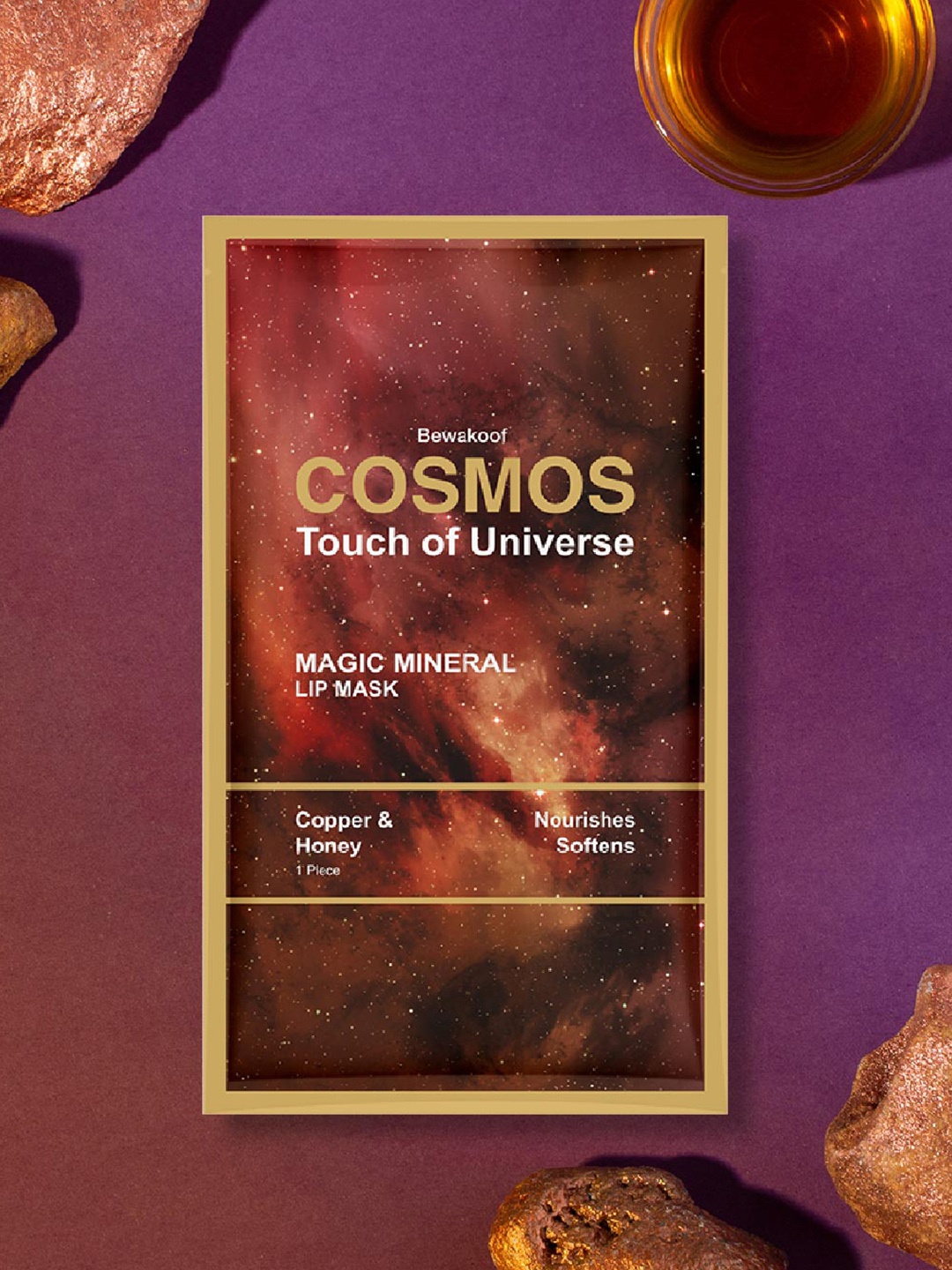 

BEWAKOOF COSMOS Copper & Honey Magic Mineral Lip Mask, White
