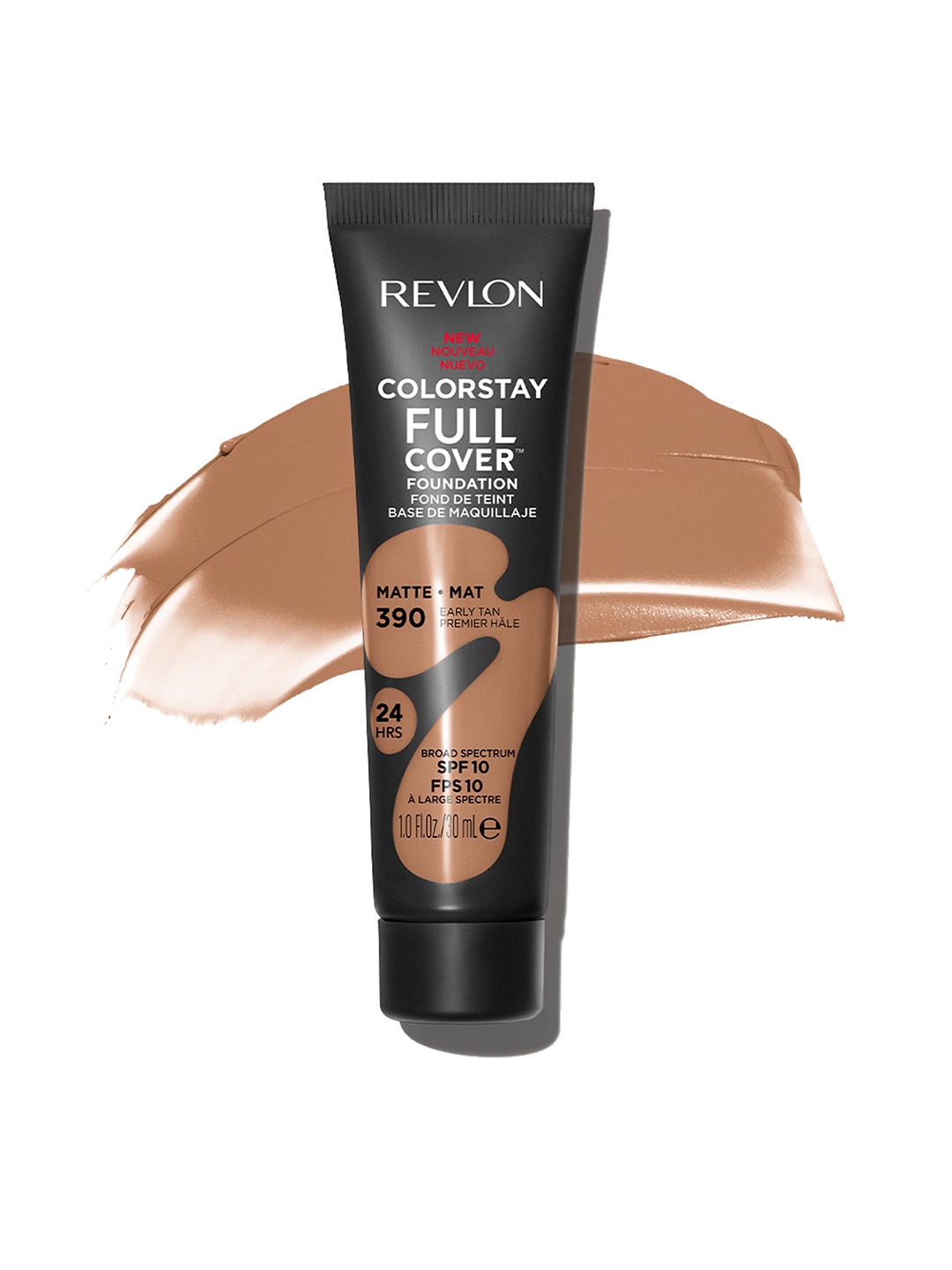 

Revlon Colorstay Full Cover Foundation - Early Tan 390, Brown