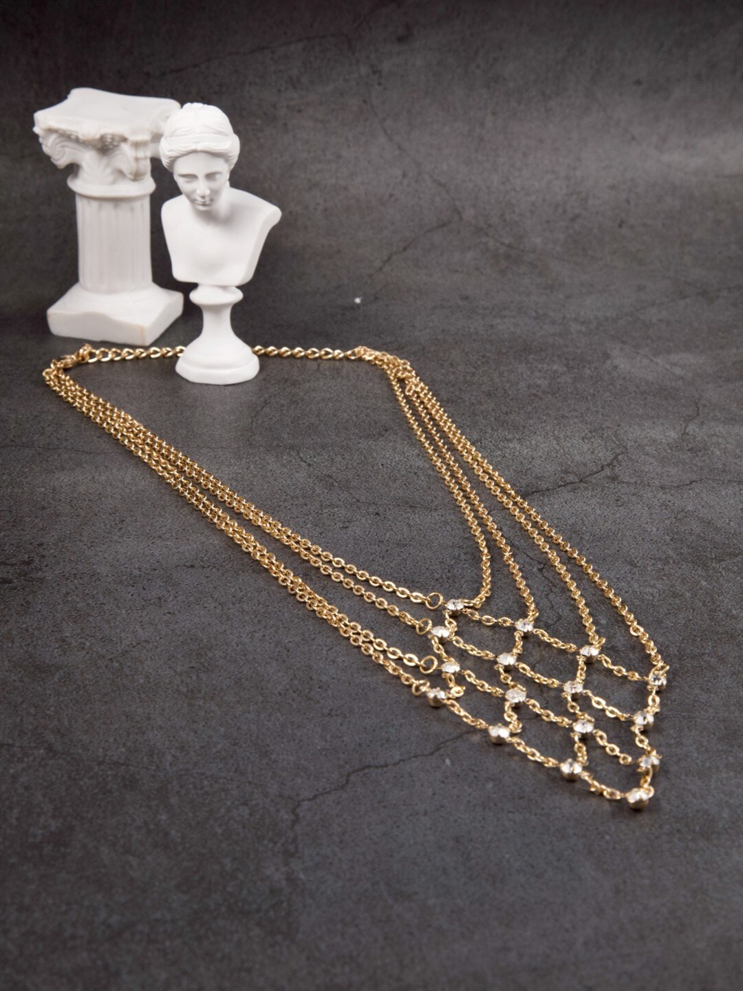 

anore Gold-Plated Necklace