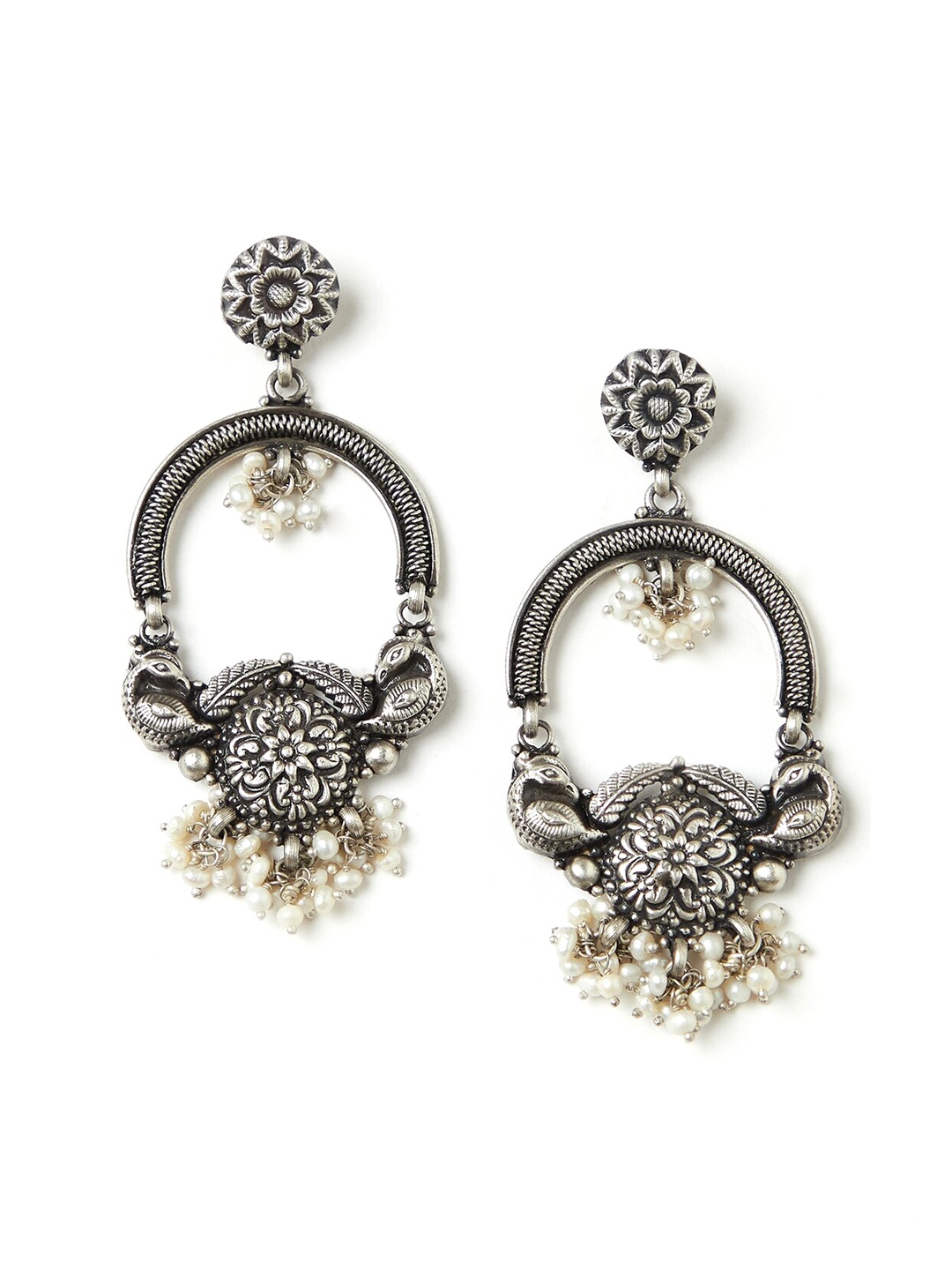 

Fabindia Sterling Silver 925 Classic Drop Earrings