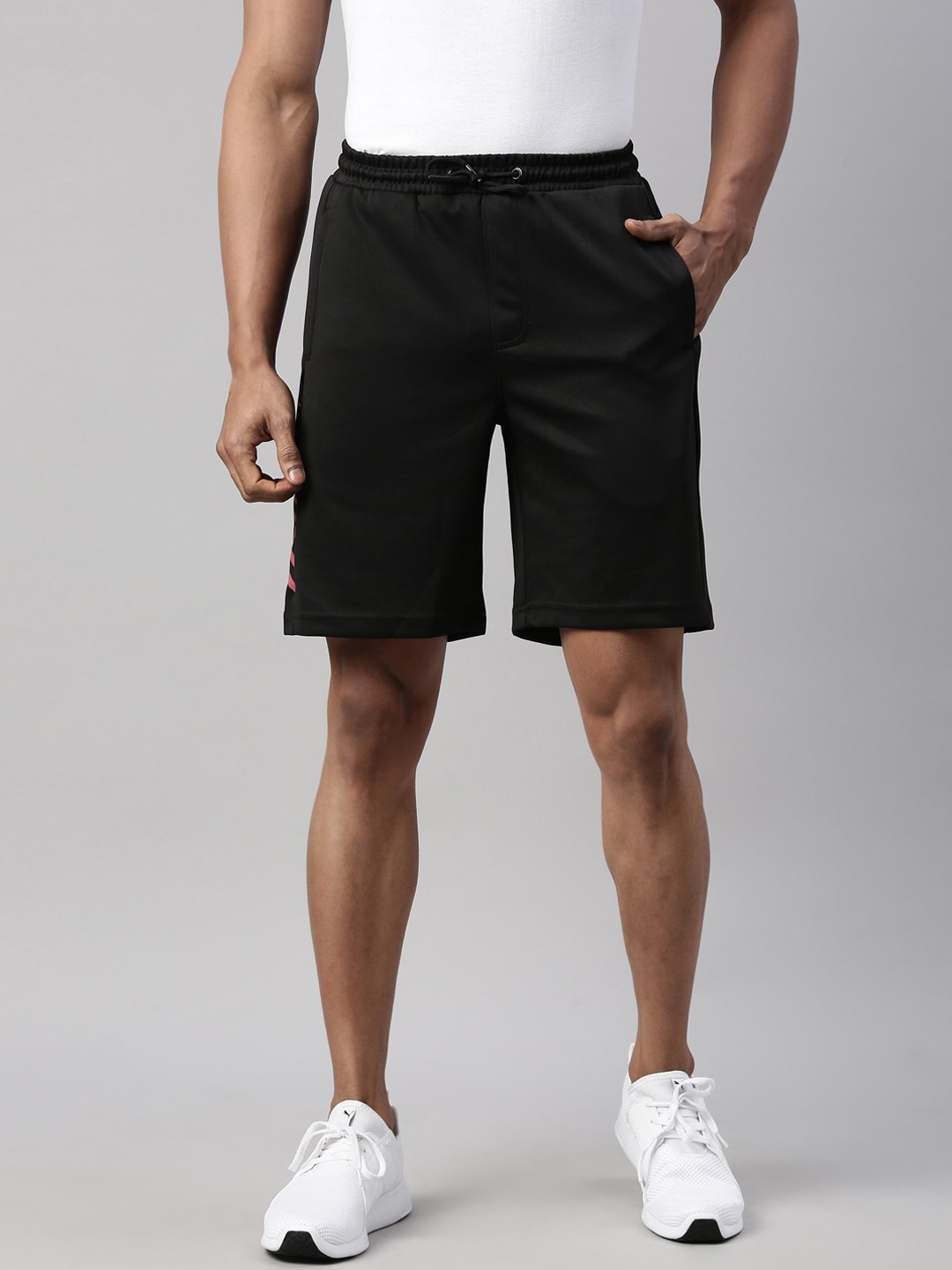

FILA Men Black Running Sports Shorts