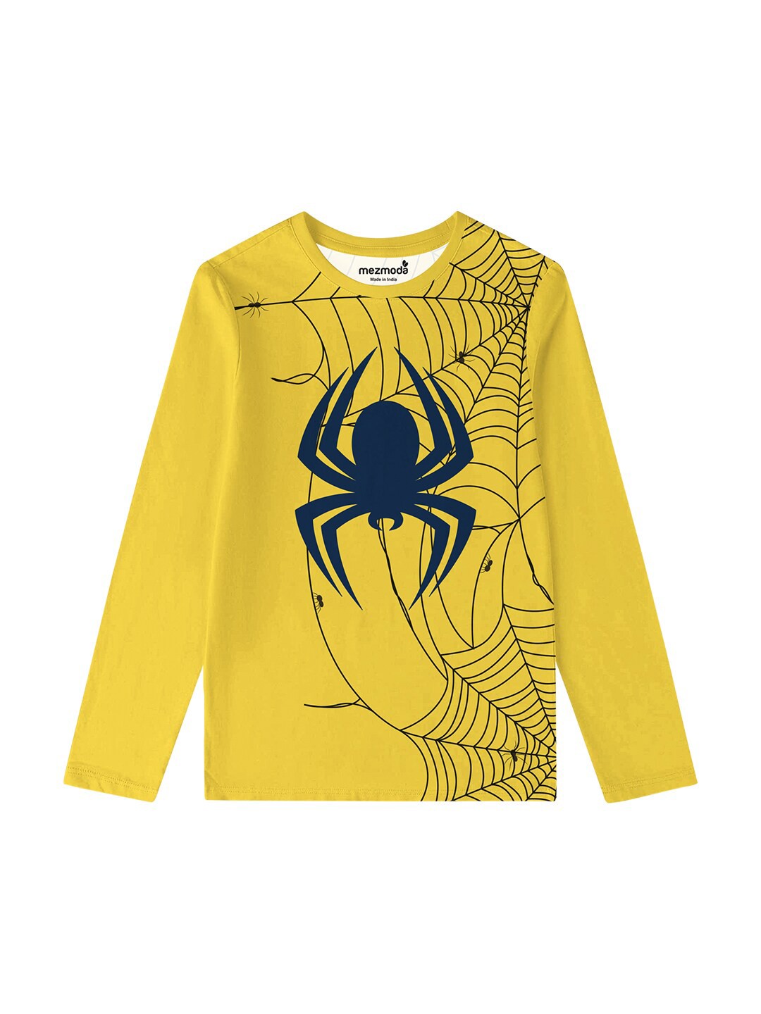 

mezmoda Boys Yellow Printed T-shirt