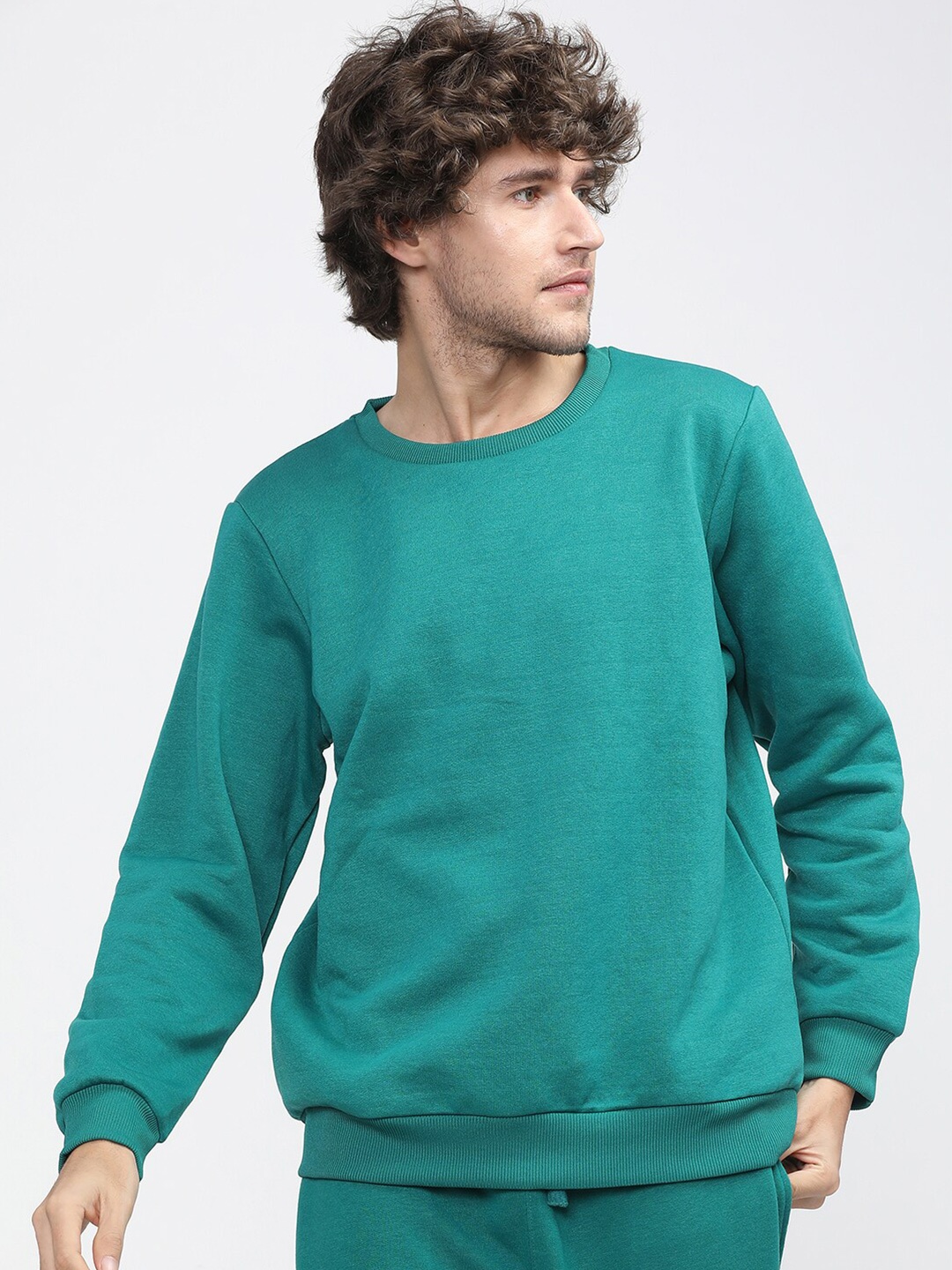 

HIGHLANDER Men Green Sweatshirt