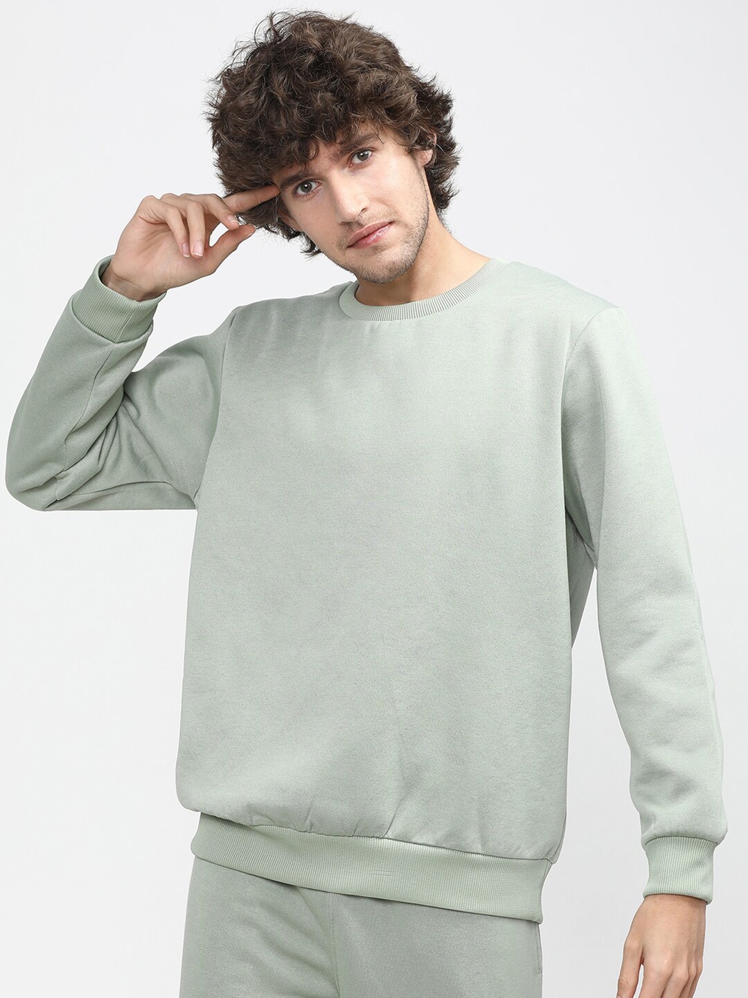 

HIGHLANDER Men Green Sweatshirt