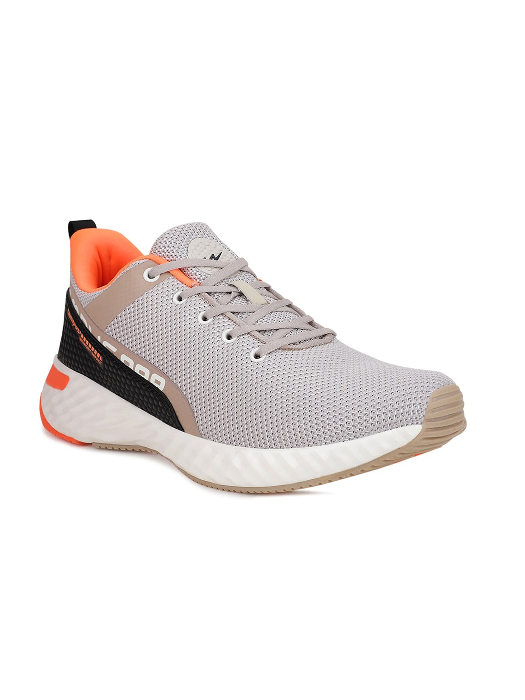 

Campus Men Beige Mesh Running Shoes