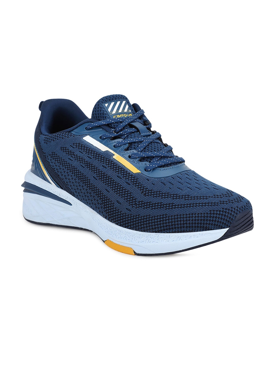 

Campus Men Blue Mesh Road Running Shoes