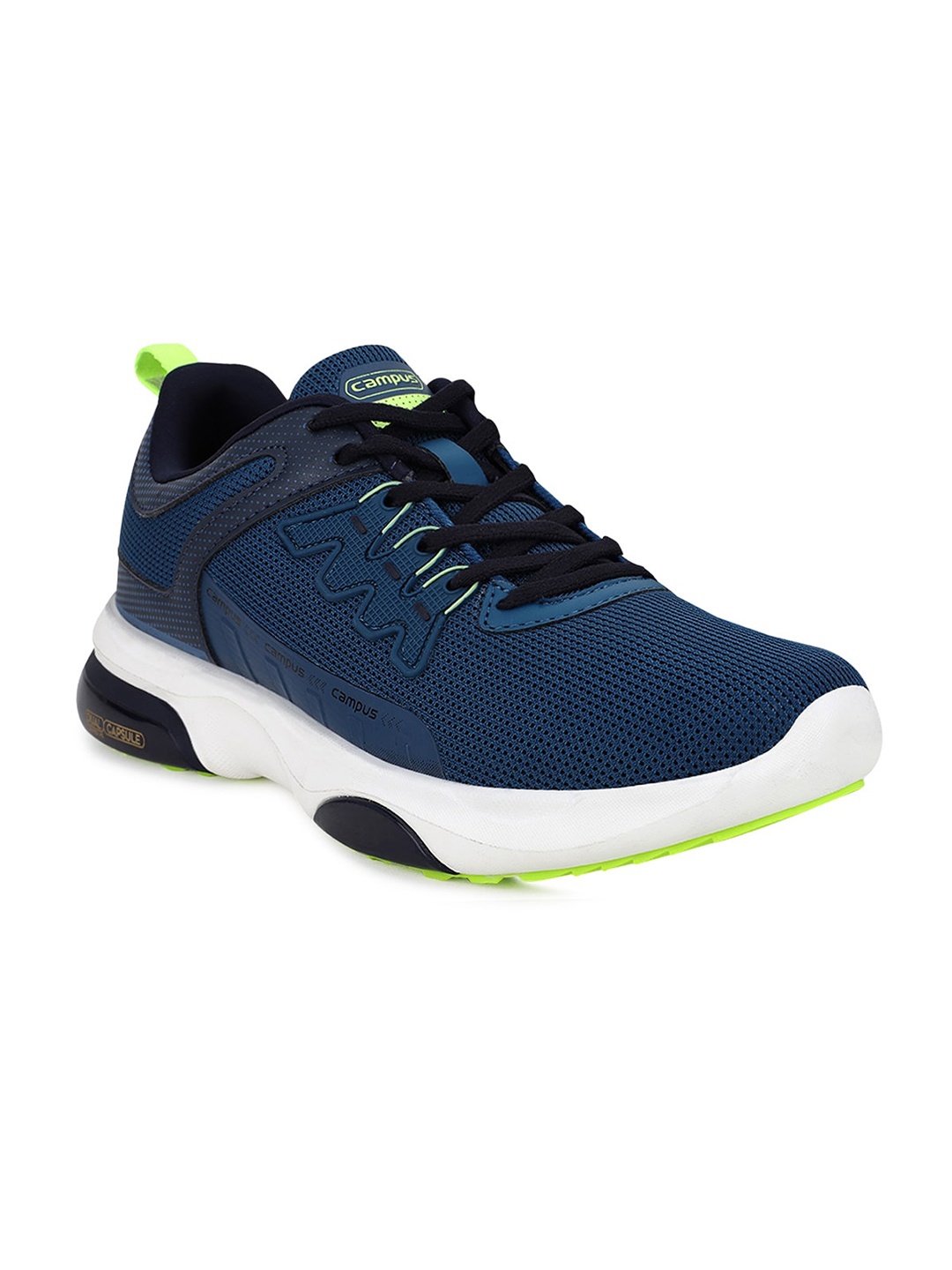 

Campus Men Blue Mesh Running Shoes