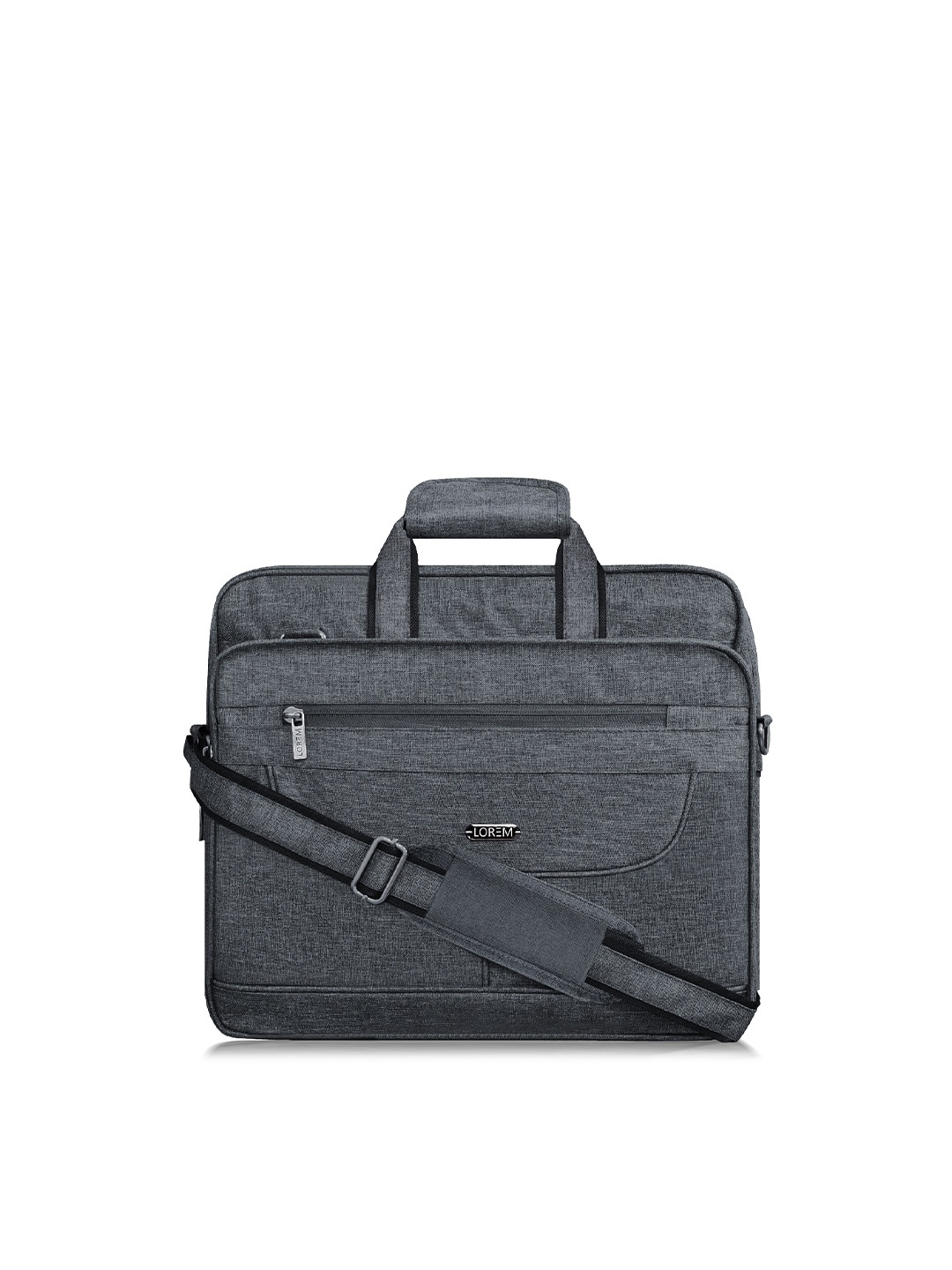 

LOREM Unisex Grey 16 Inch Laptop Bag