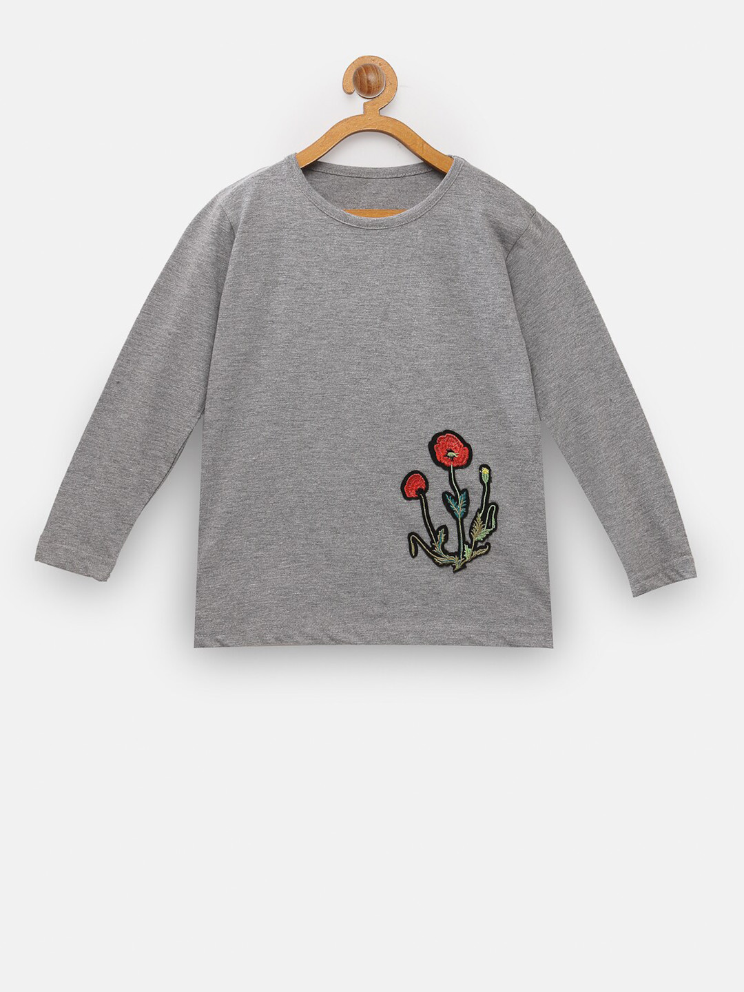 

NYNSH Girls Grey T-shirt