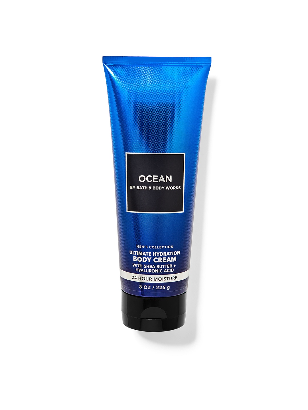 

Bath & Body Works Men Ocean Ultimate Hydration Body Cream with Hyaluronic Acid 226 g, Blue