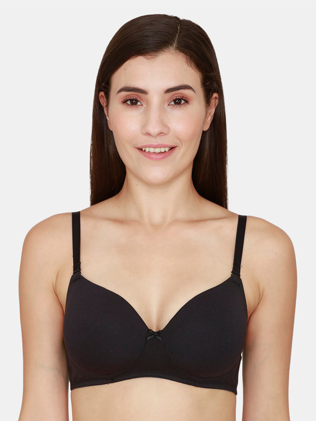 

Zivame Black T-shirt Bra ZI1951FASH0BLAK