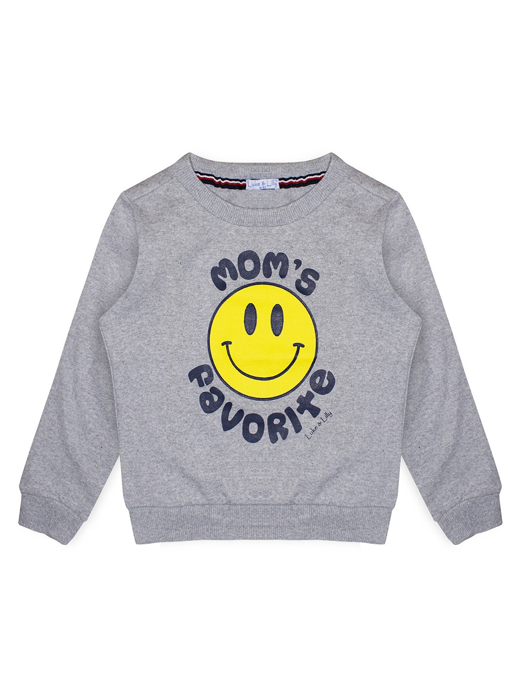 

Luke & Lilly Girls Grey Printed Sweatshirt