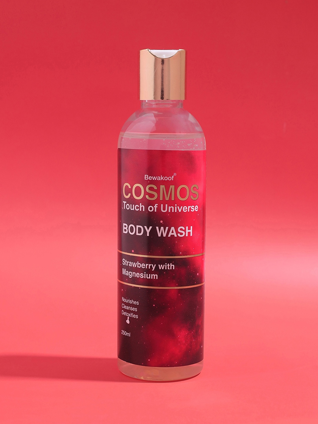 

BEWAKOOF COSMOS Unisex Strawberry & Magnesium Body Wash- 250ml, White