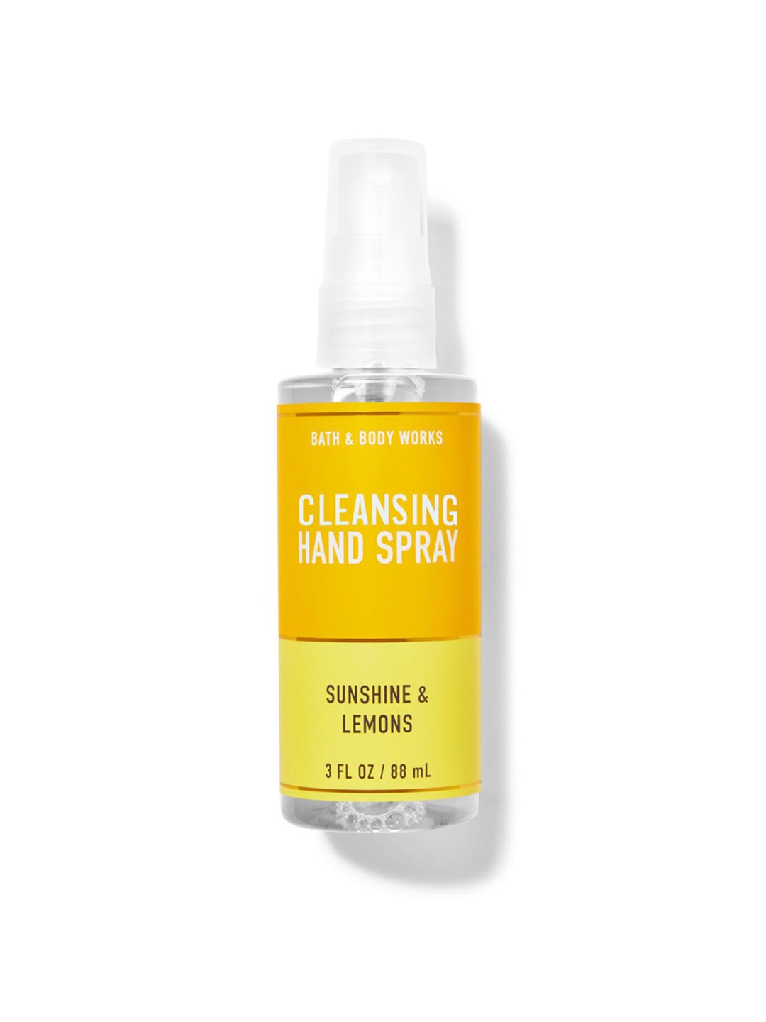 

Bath & Body Works Sunshine & Lemons Cleansing Hand Spray - 88ml, Yellow