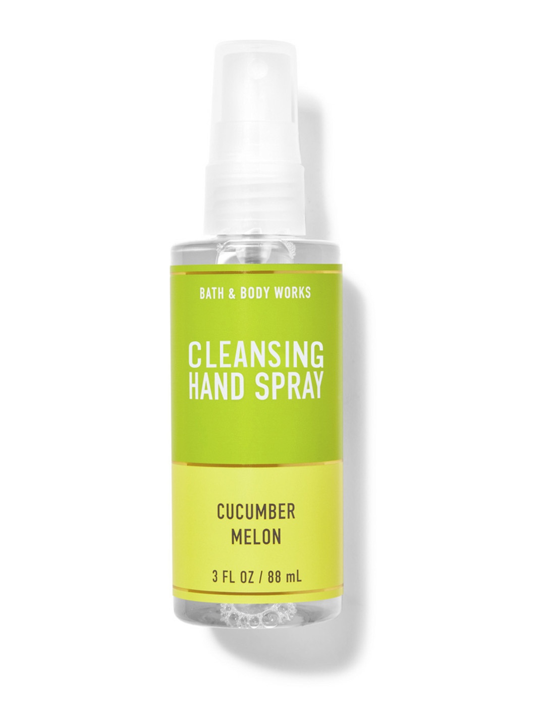 

Bath & Body Works Cucumber Melon Cleansing Hand Spray - 88 ml, Green