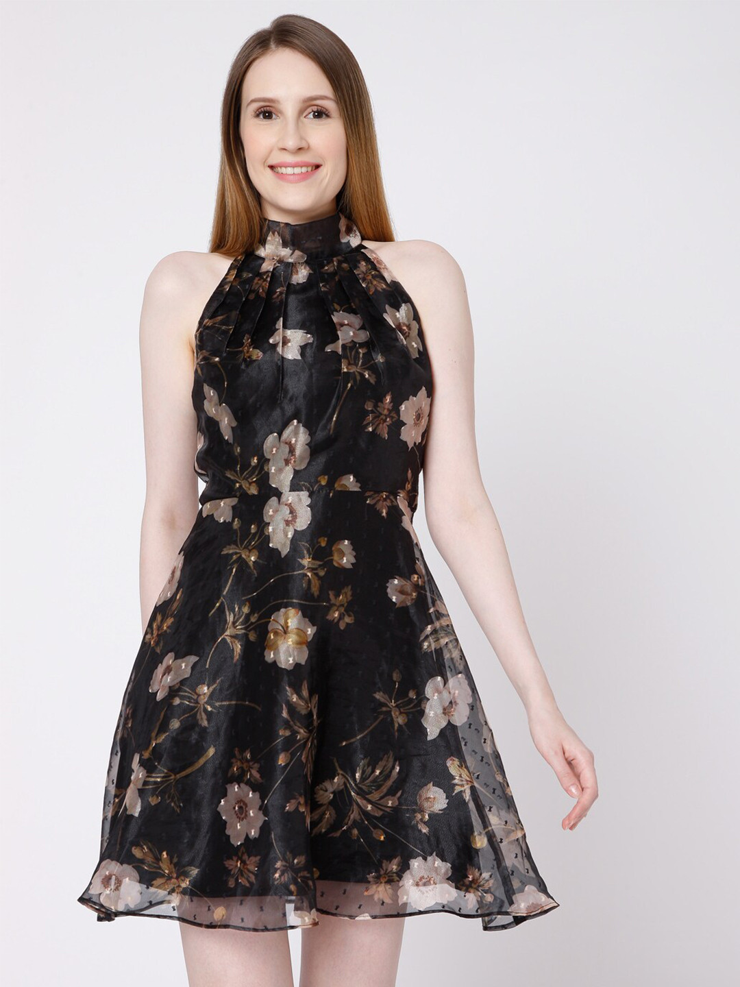 

Vero Moda Black Floral Dress