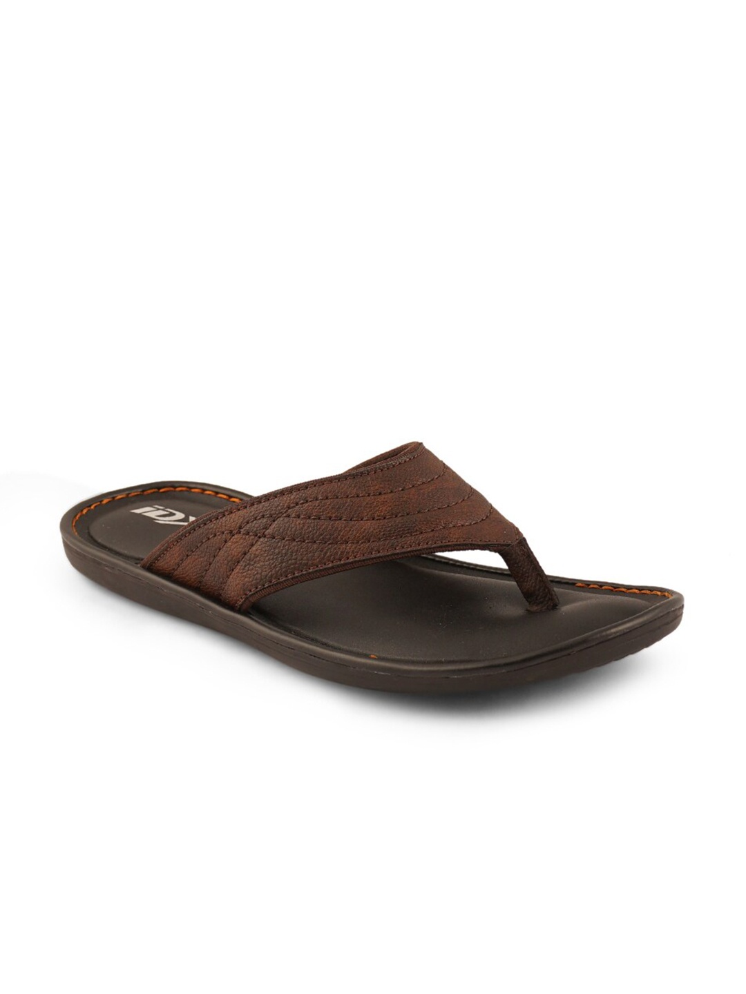 

iD Men Brown Flip Flop Slipper