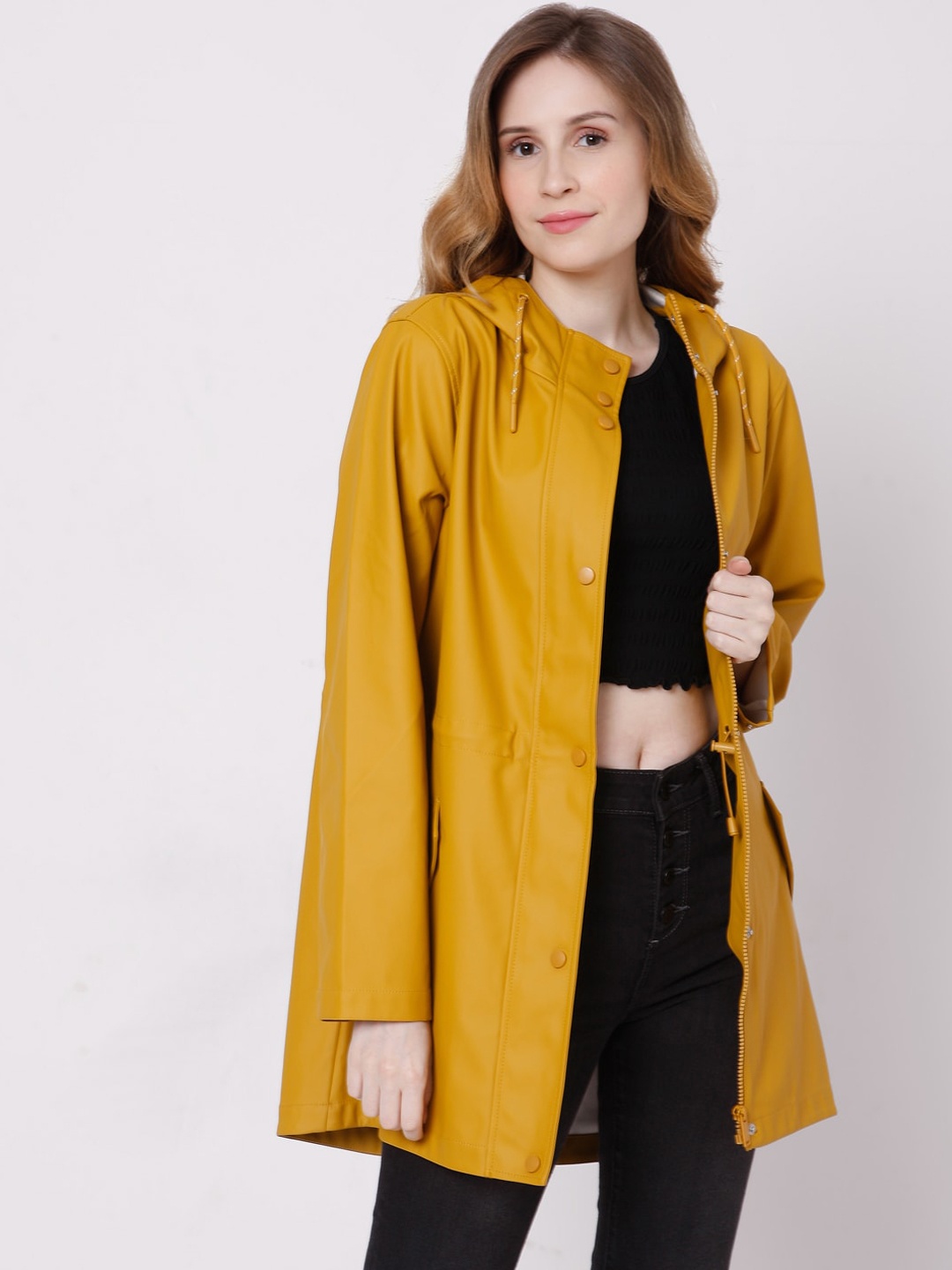 

Vero Moda Women Yellow Longline Tailored Jacket