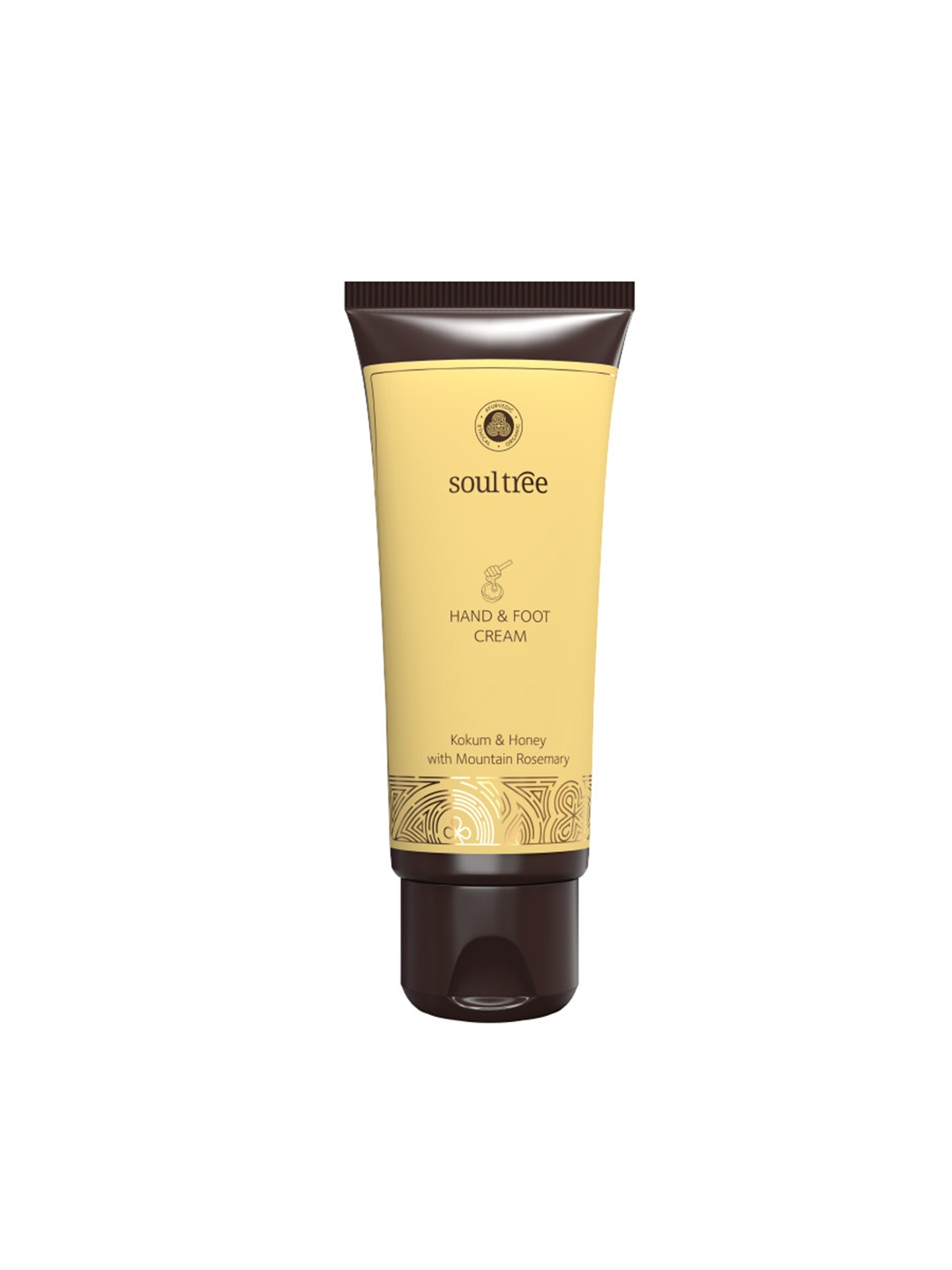 

Soultree Hand & Foot Cream - Kokum & Honey with Mountain Rosemary - 100gm, Yellow