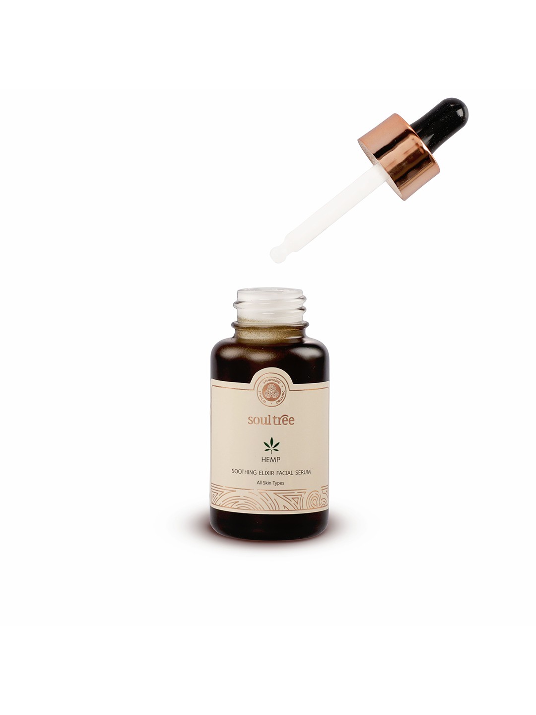 

Soultree Hemp Soothing Elixir Facial Serum - 30ml, White