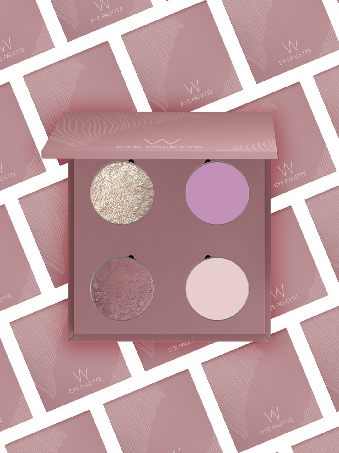 

W Woman Misty Rose Eye Palette, Pink