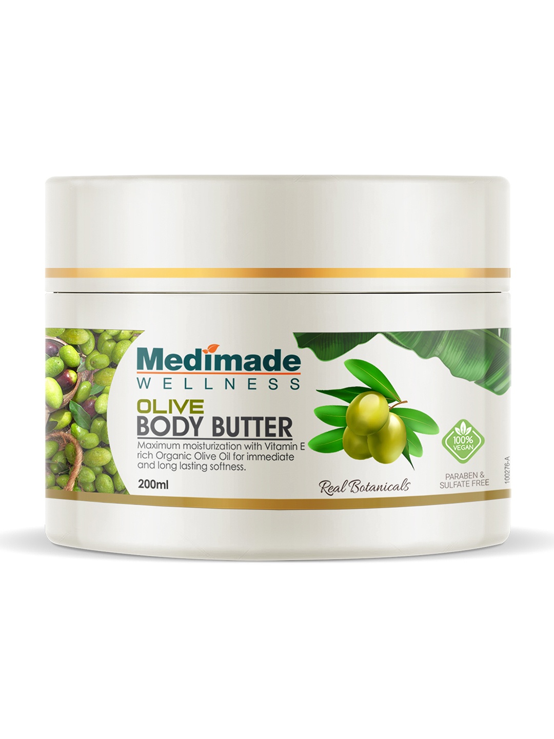 

Medimade Olive Body Butter - 200 ml, Green
