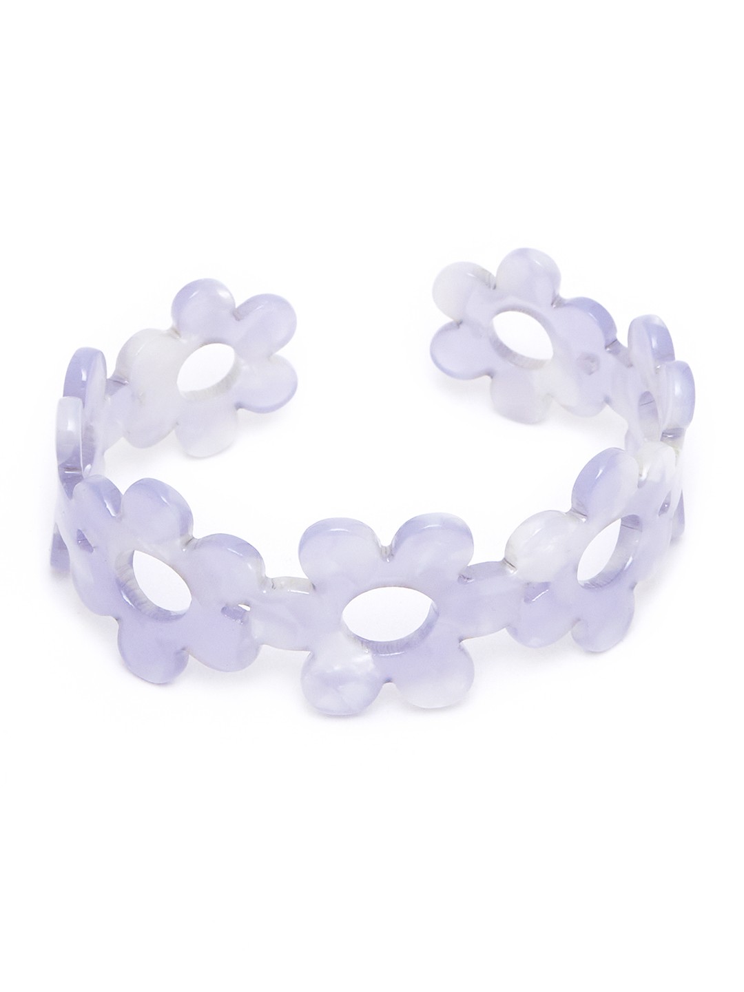 

URBANIC Women Lavender Wraparound Bracelet