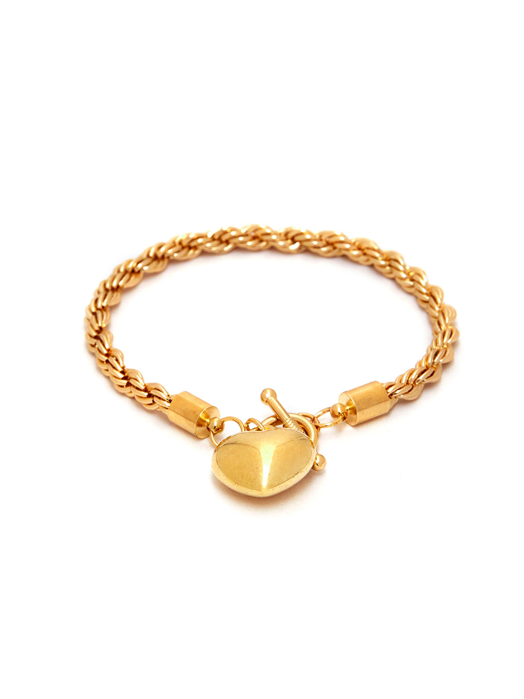 

URBANIC Women Gold-Toned Set Of 3 Charm Bracelet