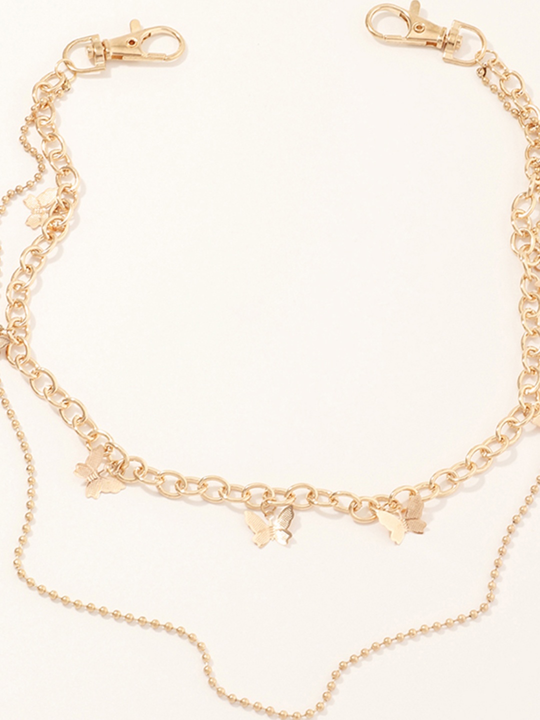 

URBANIC Gold-Toned Gold-Plated Body Chain
