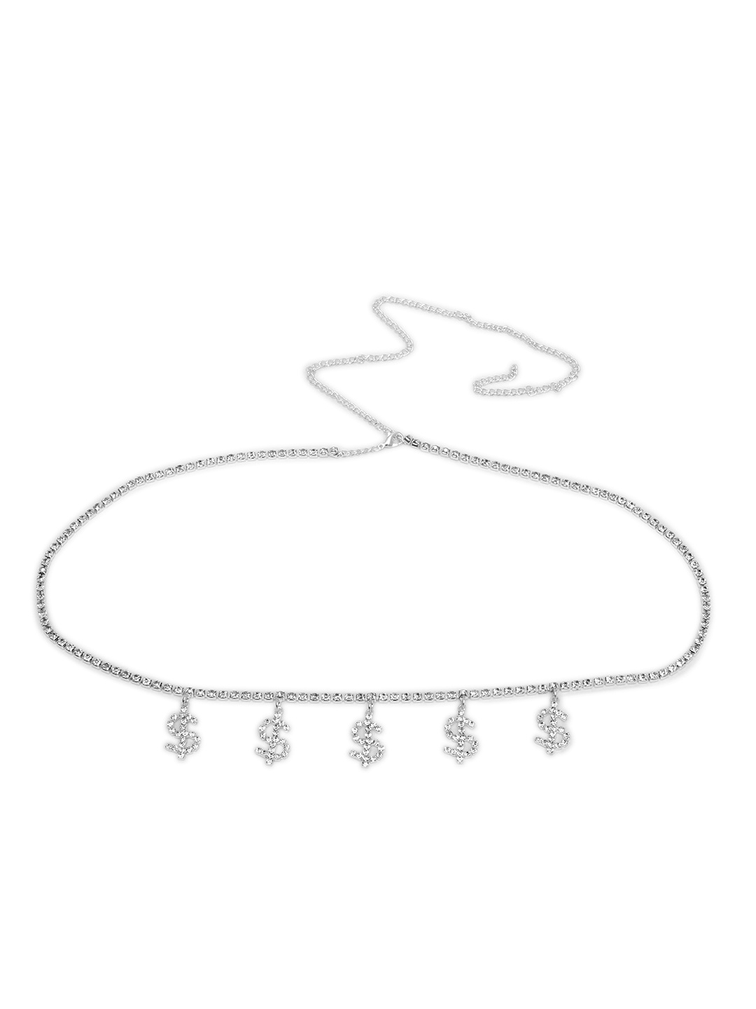 

URBANIC Silver-Toned Body Chain