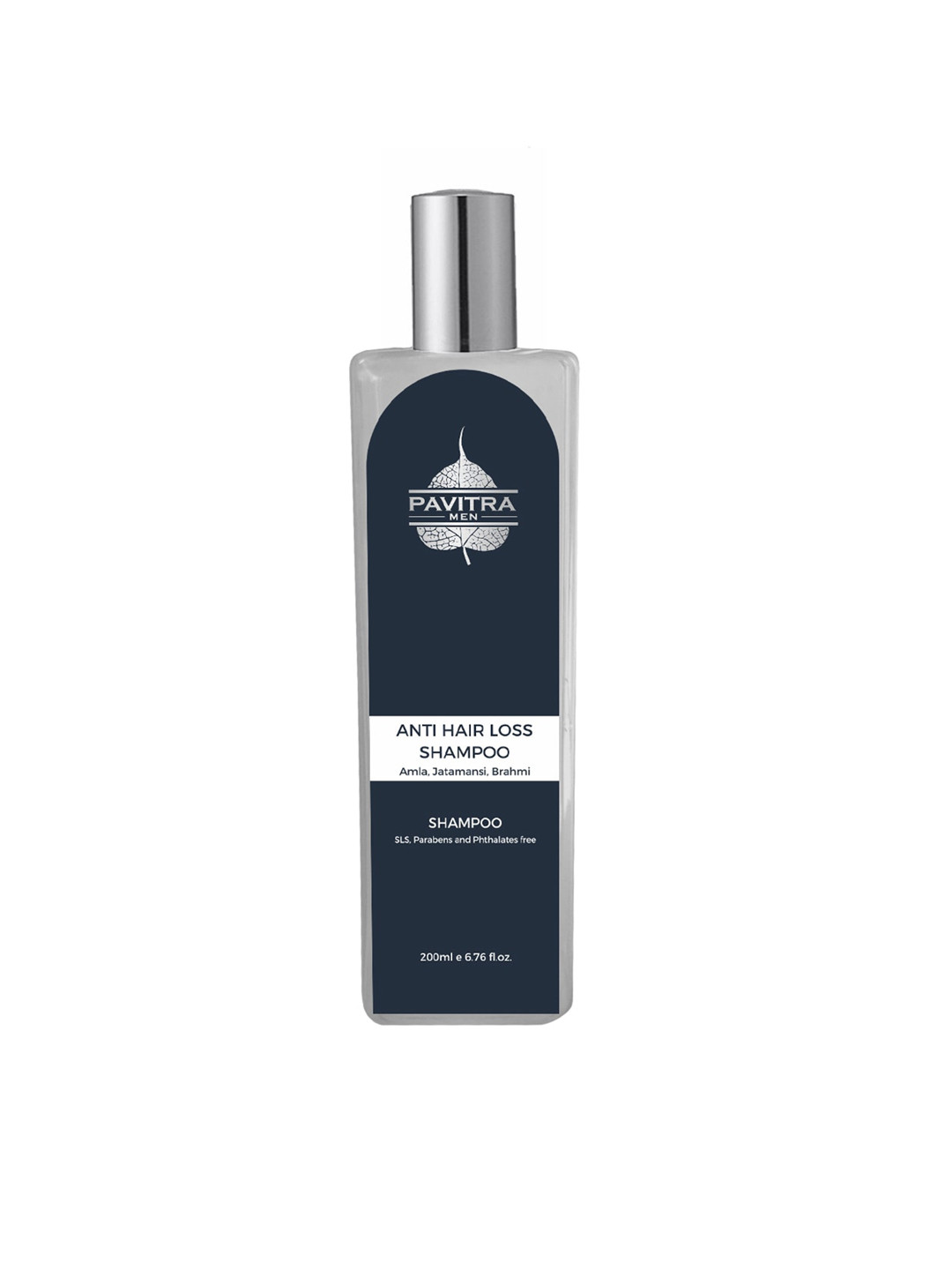 

PAVITRAPLUS Men Anti Hair Loss Shampoo-200ml, Black