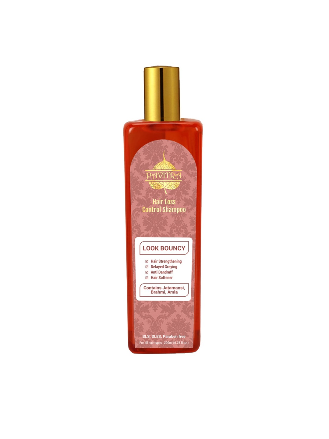 

PAVITRAPLUS Hair Loss Control Shampoo-200ML, Brown