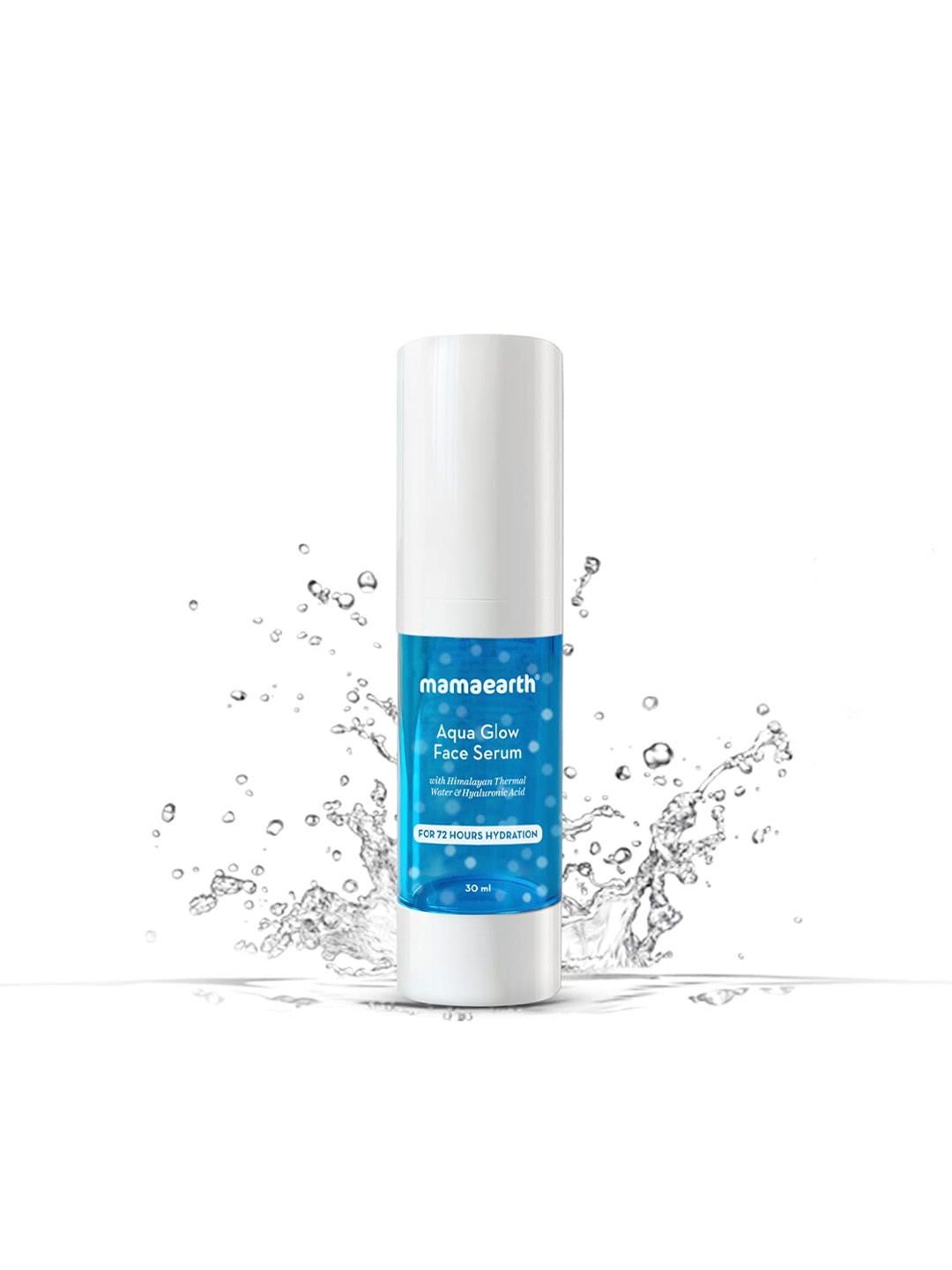 

Mamaearth Aqua Glow Face Serum With Himalayan Thermal Water & Hyaluronic Acid -30 ml, Blue