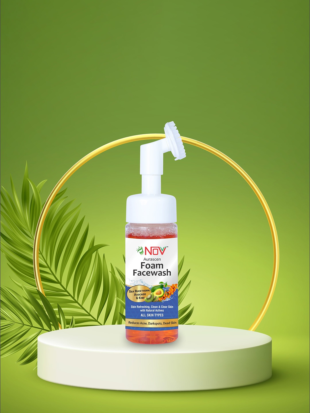 

Novvi Unisex Foam Face Wash, Orange