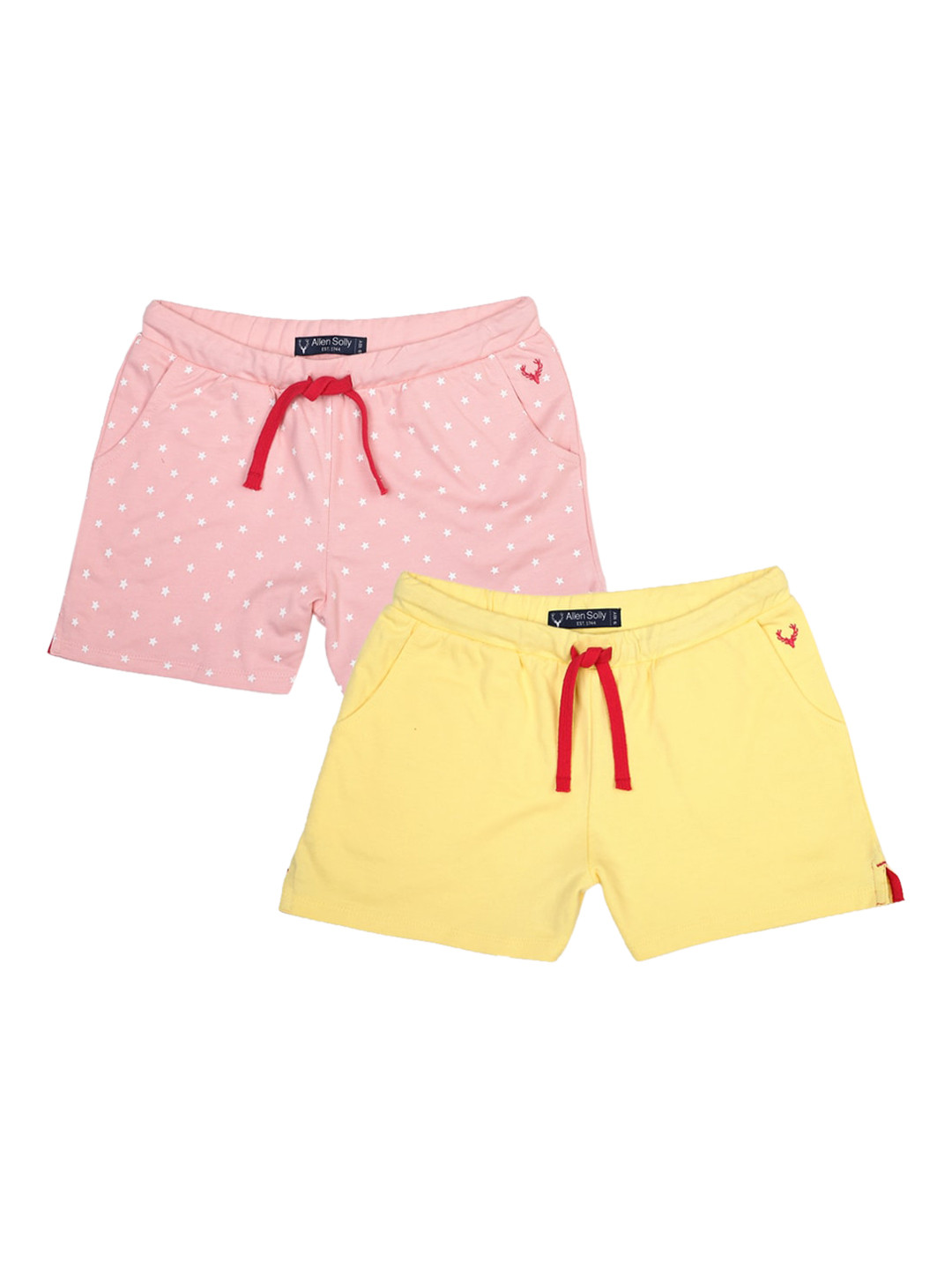 

Allen Solly Junior Girls Yellow Regular Shorts