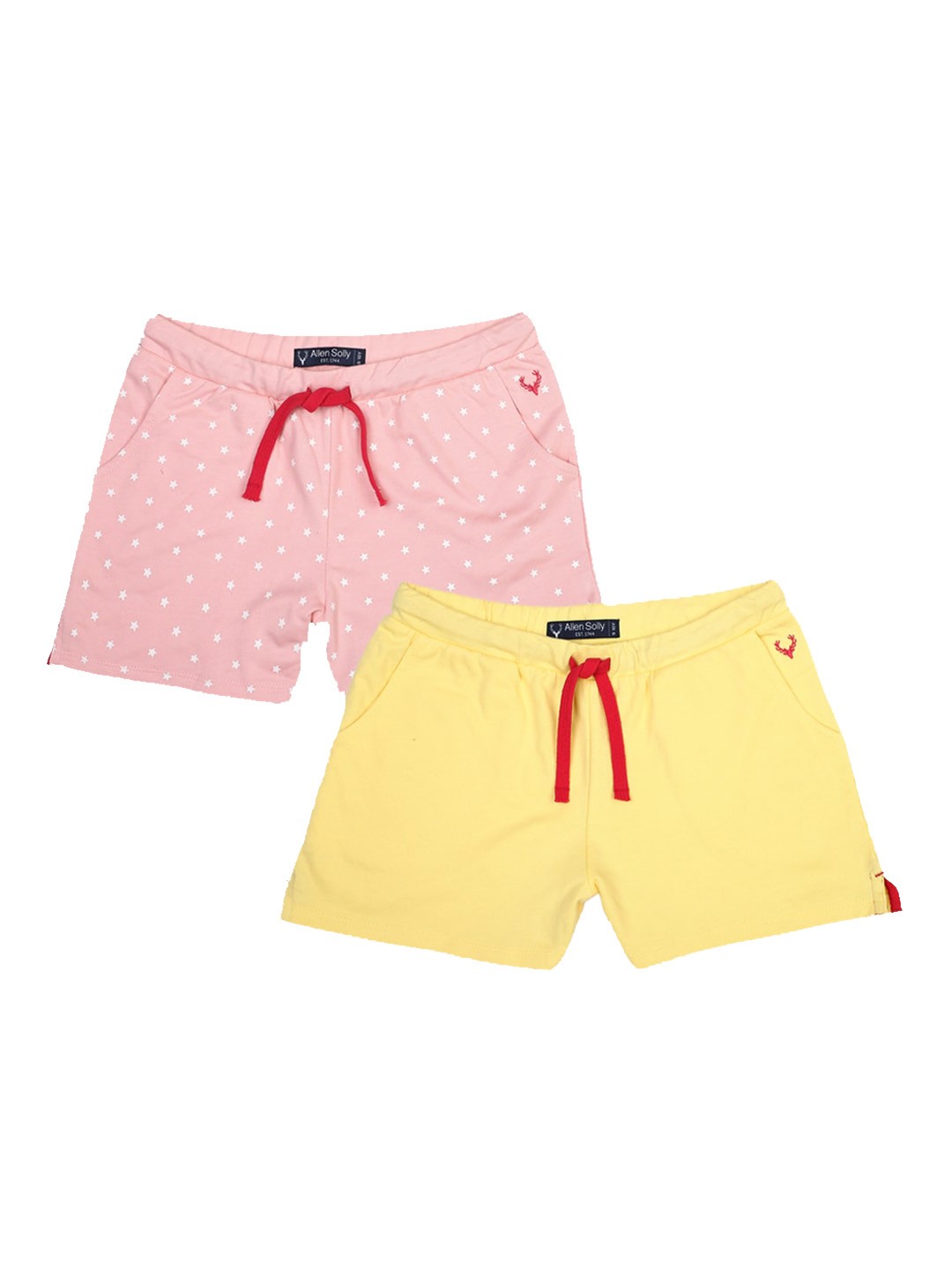 

Allen Solly Junior Girls Yellow Regular Shorts