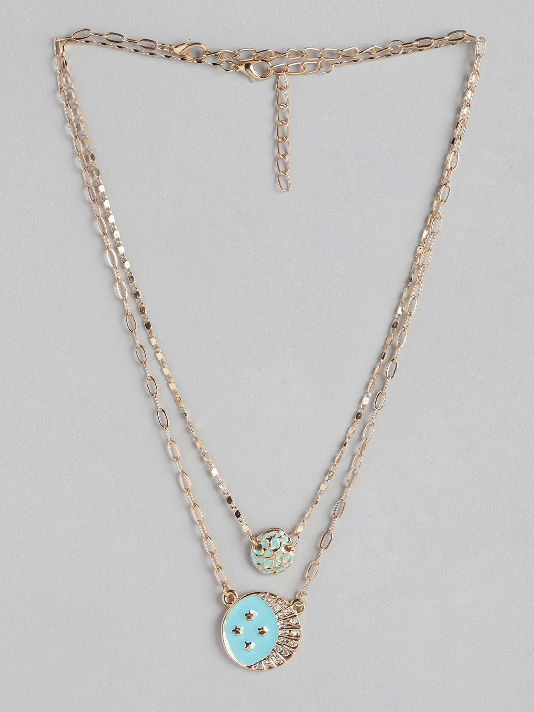 

DressBerry Set of 2 Necklaces, Rose gold