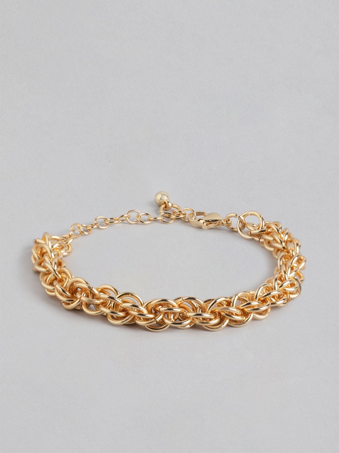 

DressBerry Women Gold-Toned Link Bracelet