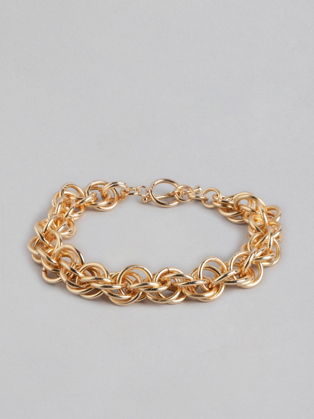

DressBerry Women Gold-Toned Link Bracelet