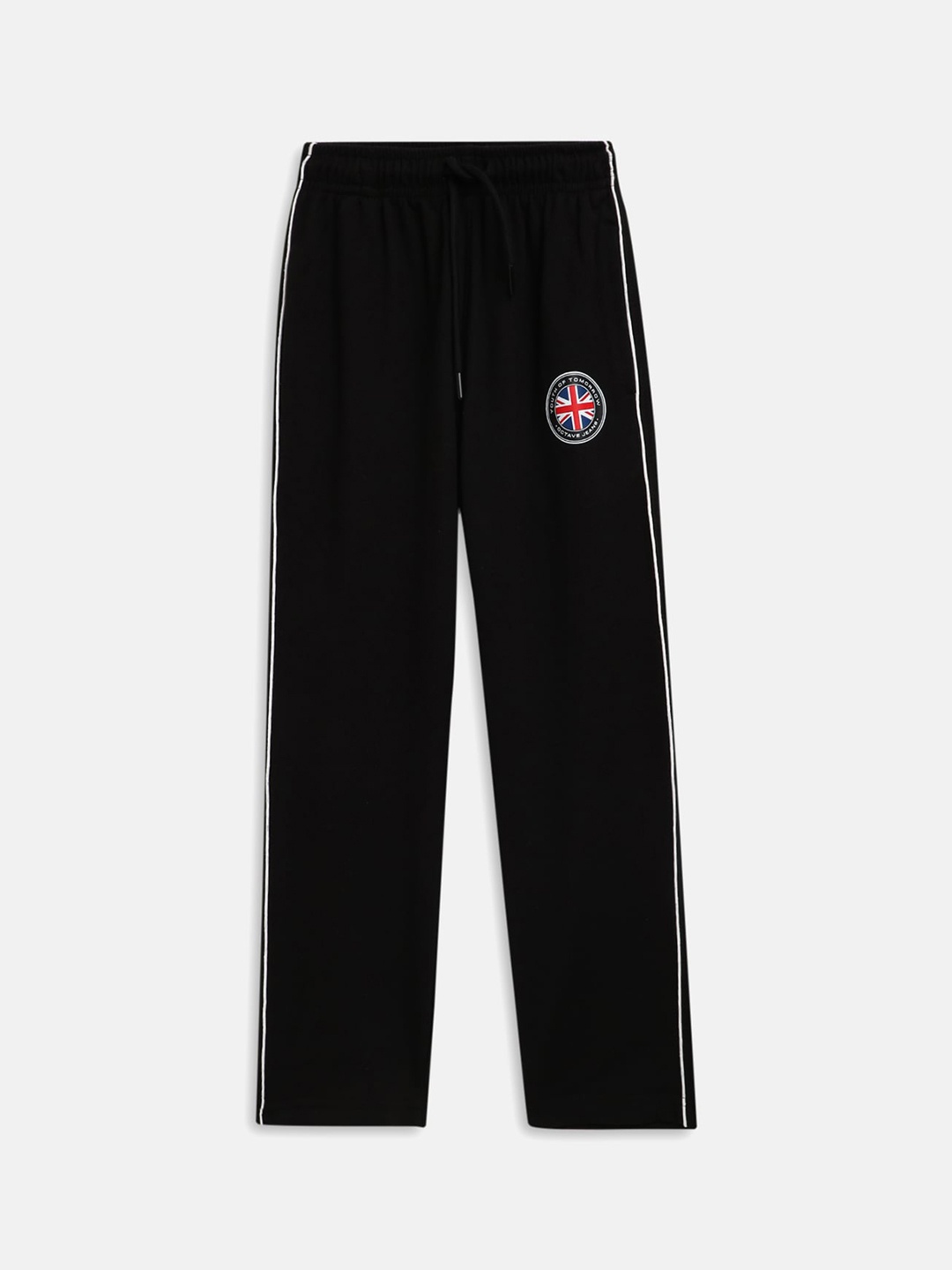 

Octave Boys Black Solid Cotton Track Pants