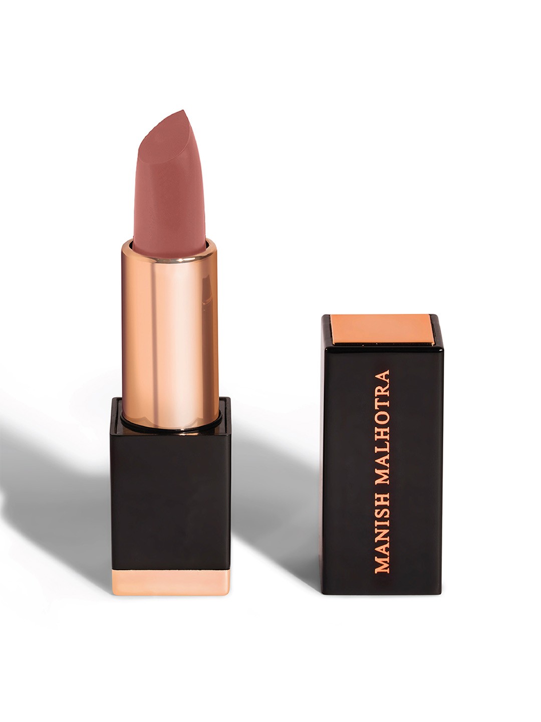 

Manish Malhotra Beauty By MyGlamm Hi-Shine Lipstick - French Praline, Brown