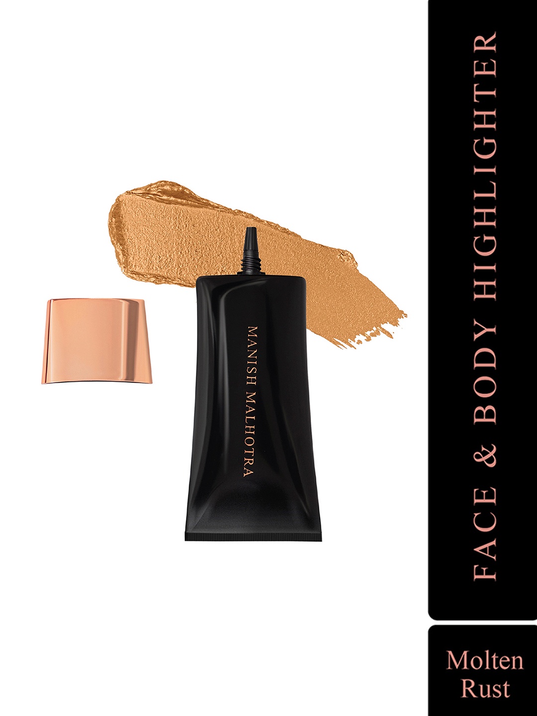 

MyGlamm Manish Malhotra Beauty Face & Body Highlighter - Molten Rust, Rose