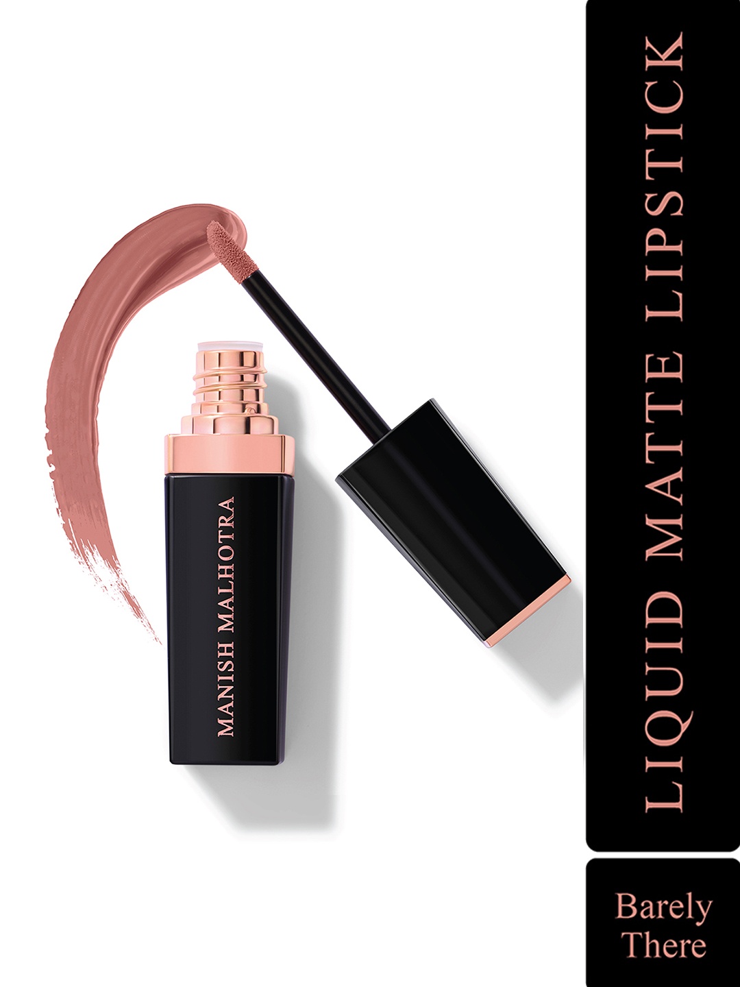 

Manish Malhotra Beauty By MyGlamm Liquid Matte Lipstick 7 g - Barely Nude, Mauve
