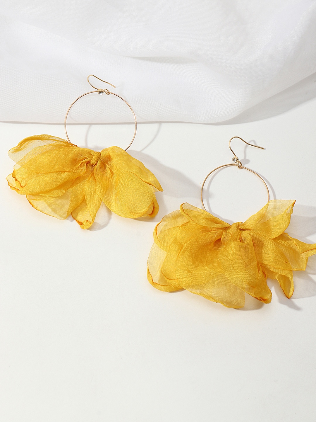 

URBANIC Yellow Quirky Drop Earrings